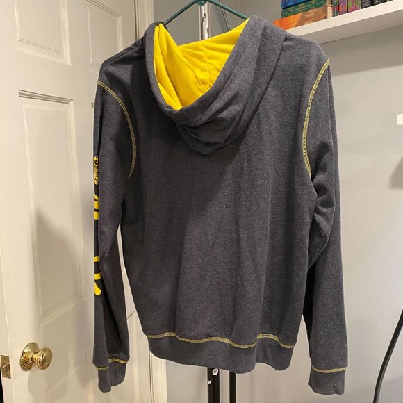 Disney Aladdin Hoodie Zip Up Yellow - Picture 5 of 5